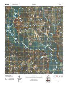 Lothair 2011 topographic map thumbnail