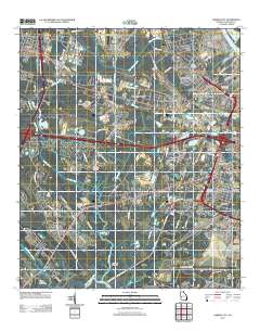 Garden City 2012 topographic map thumbnail