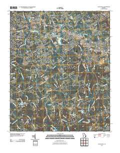 Loganville 2011 topographic map thumbnail