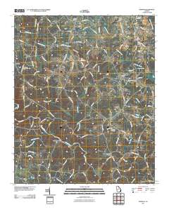 Bowman 2011 topographic map thumbnail