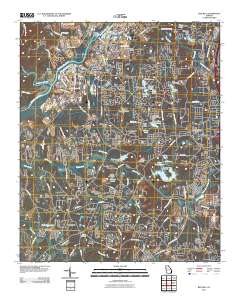 Ben Hill 2011 topographic map thumbnail
