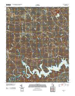 Aonia 2011 topographic map thumbnail