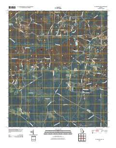 Altamaha SW 2011 topographic map thumbnail