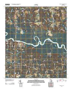 Baxley NE 2011 topographic map thumbnail