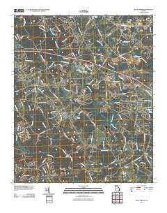 Bold Springs 2011 topographic map thumbnail