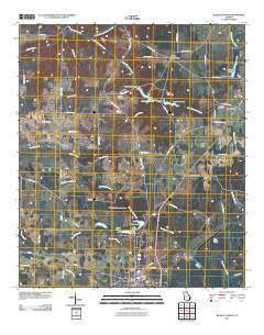 Blakely North 2011 topographic map thumbnail