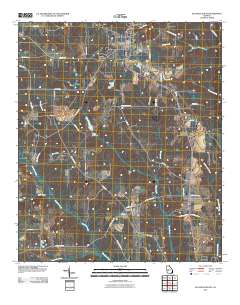 Ellaville South 2011 topographic map thumbnail