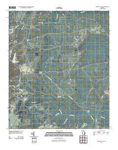 Glennville NE 2011 topographic map thumbnail