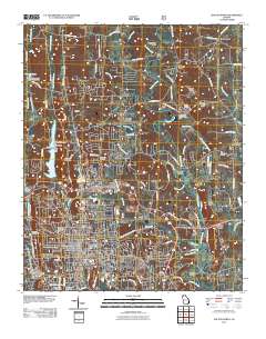 Dalton North 2011 topographic map thumbnail