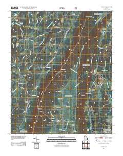 Catlett 2011 topographic map thumbnail