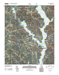 Buckhead 2011 topographic map thumbnail