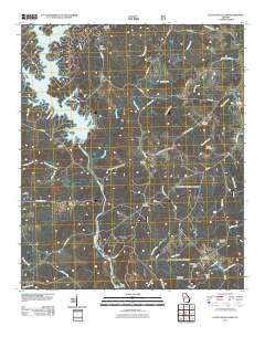 Lloyd Shoals Dam 2011 topographic map thumbnail