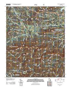 Mulky Gap 2011 topographic map thumbnail