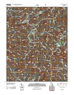 Suches 2011 topographic map thumbnail