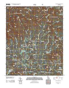 Tickanetley 2011 topographic map thumbnail