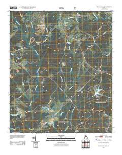 Rock Eagle Lake 2011 topographic map thumbnail