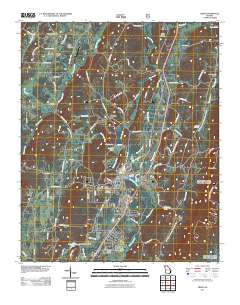 Trion 2011 topographic map thumbnail