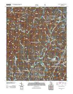 Cashes Valley 2011 topographic map thumbnail
