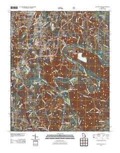 Dalton South 2011 topographic map thumbnail