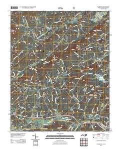 Culberson 2011 topographic map thumbnail