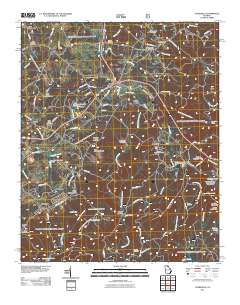 Ayersville 2011 topographic map thumbnail