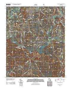 Calhoun NE 2011 topographic map thumbnail