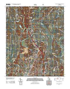 Calhoun North 2011 topographic map thumbnail