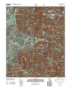 Crandall 2011 topographic map thumbnail