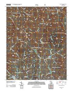 Dyer Gap 2011 topographic map thumbnail
