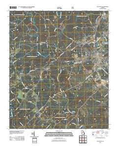 Eatonton 2011 topographic map thumbnail