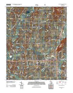 Chatsworth 2011 topographic map thumbnail