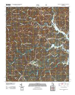 Resseaus Crossroads 2011 topographic map thumbnail