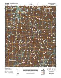 Tray Mountain 2011 topographic map thumbnail