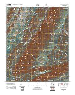 Summerville 2011 topographic map thumbnail