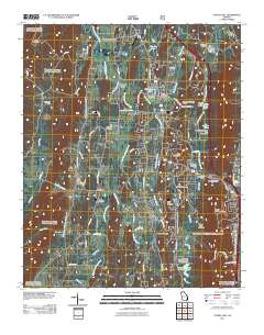 Tunnel Hill 2011 topographic map thumbnail