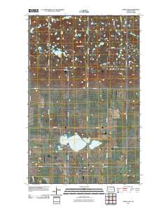Lords Lake 2011 topographic map thumbnail