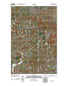 Kongsberg 2011 topographic map thumbnail