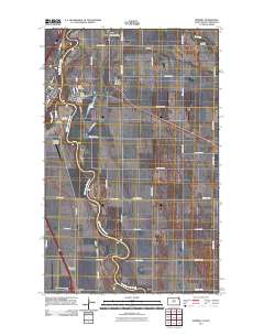 Pembina 2011 topographic map thumbnail