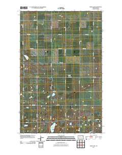 Mork Lake 2011 topographic map thumbnail