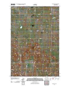 Moffit NW 2011 topographic map thumbnail