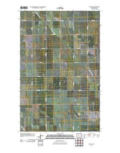 Mohall 2011 topographic map thumbnail