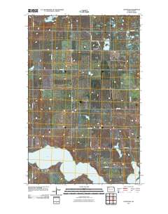 Lostwood 2011 topographic map thumbnail