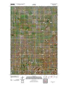 Kintyre NE 2011 topographic map thumbnail