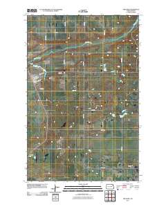 Sheyenne 2011 topographic map thumbnail
