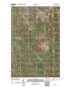 Regan SE 2011 topographic map thumbnail