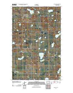 Rugby NW 2011 topographic map thumbnail