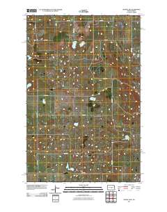 Senior Lake 2011 topographic map thumbnail