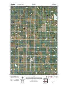 Litchville 2011 topographic map thumbnail