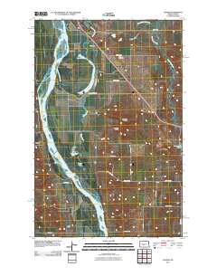 Sanger 2011 topographic map thumbnail