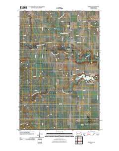 Fordville 2011 topographic map thumbnail